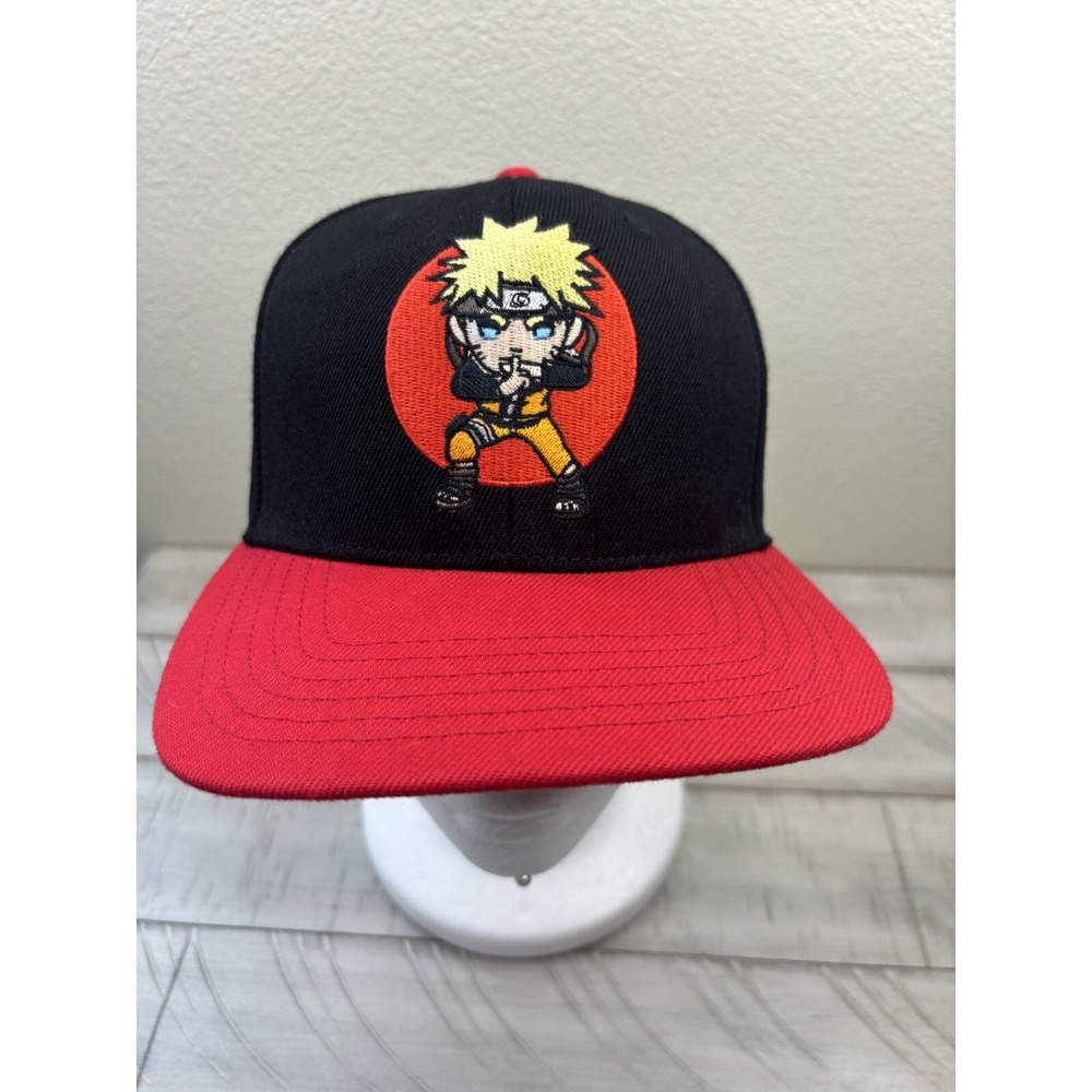 Naruto 2002 MK Tokidoki Red‎ Black Snap Back Trucker Hat